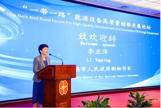 一带一路能源设备高质量创新发展论坛在无锡成功召开(图1)